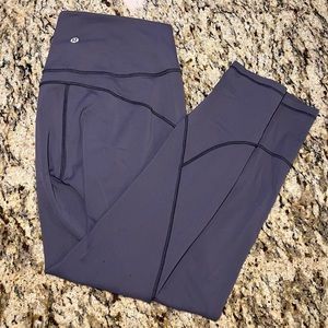 Purple/blue lululemon leggings barely worn